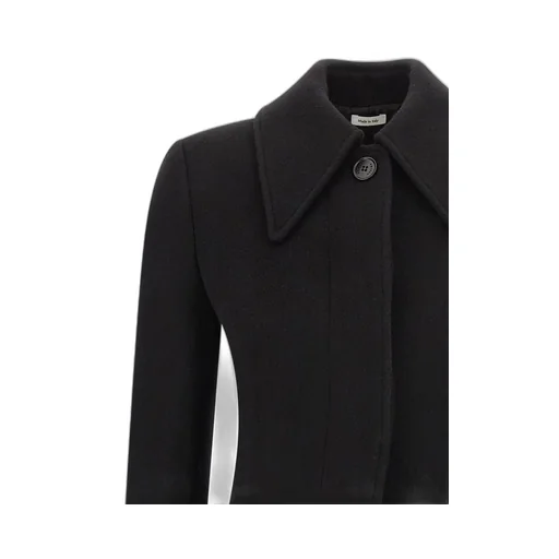 Hourglass Single-Breasted Coat