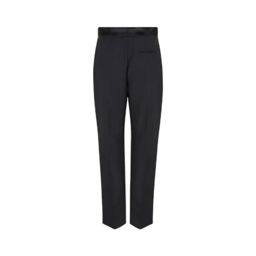 Straight-Leg Tailored Trousers