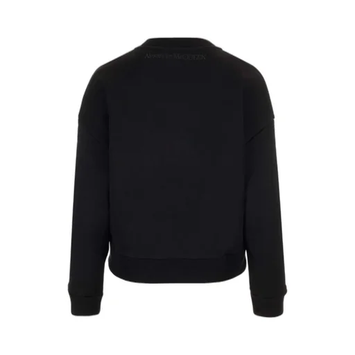 Knot-Detailed Crewneck Sweatshirt