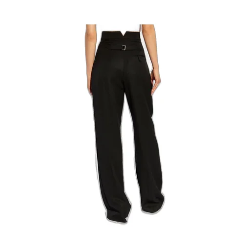 Wide-Leg High-Rise Pants