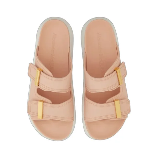 Double Strap Slip-On Slides