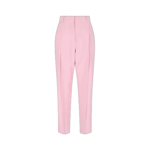 Straight-Leg Tailored Pants