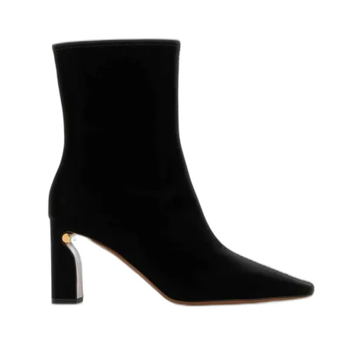 Pointed-Toe Ankle Boots