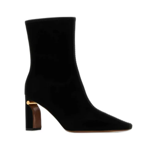 Pointed-Toe Ankle Boots