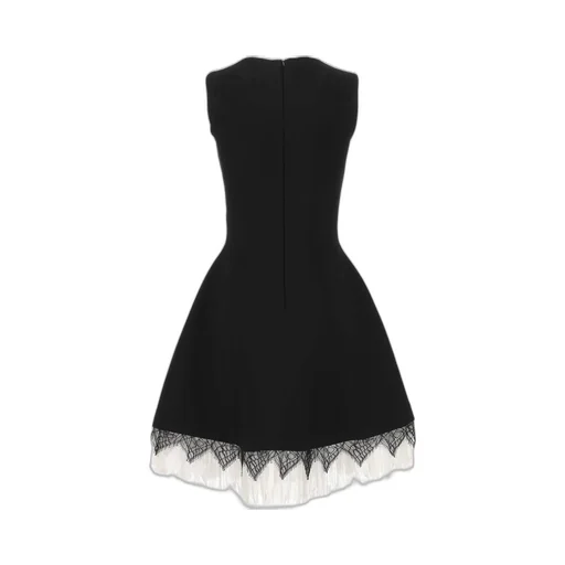 Cobweb Lace Knitted Dress