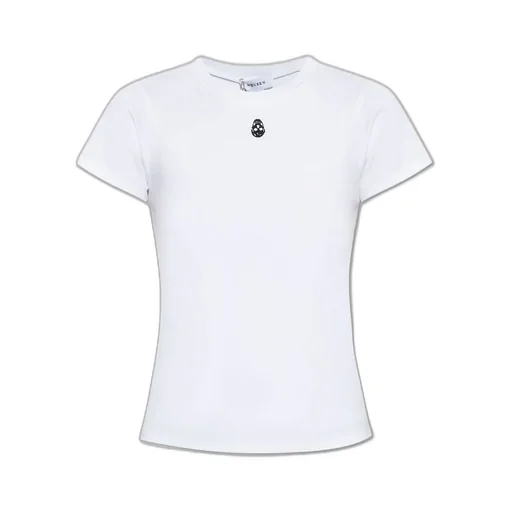 Embroidered Skull T-Shirt