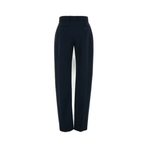 Straight-Leg Tailored Pants