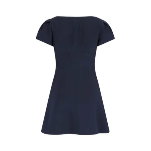 Square-Neck Mini Dress