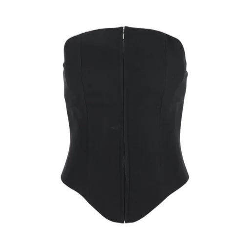 Zipped Corset Top