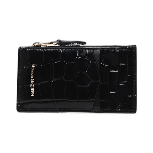 Skull Zipped Cardholder