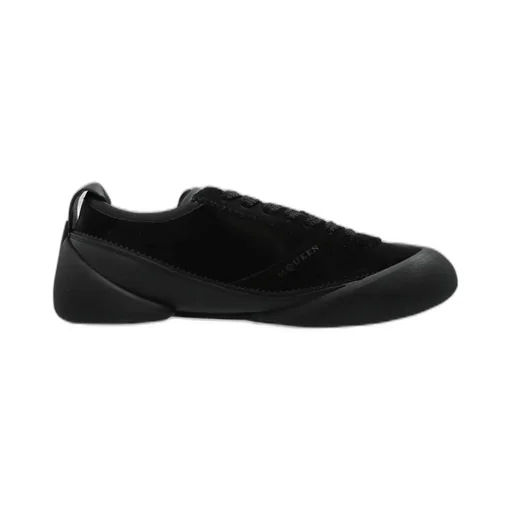Round-Toe Low-Top Sneakers