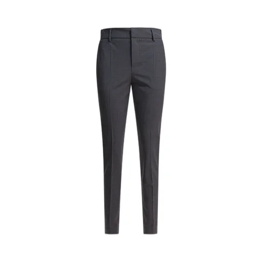 Tapered-Leg Tailored Pants