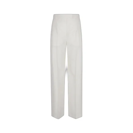 Straight-Leg Tailored Trousers