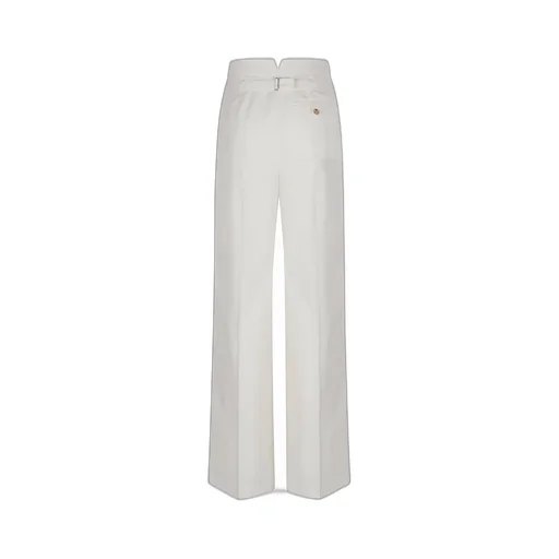 Straight-Leg Tailored Trousers