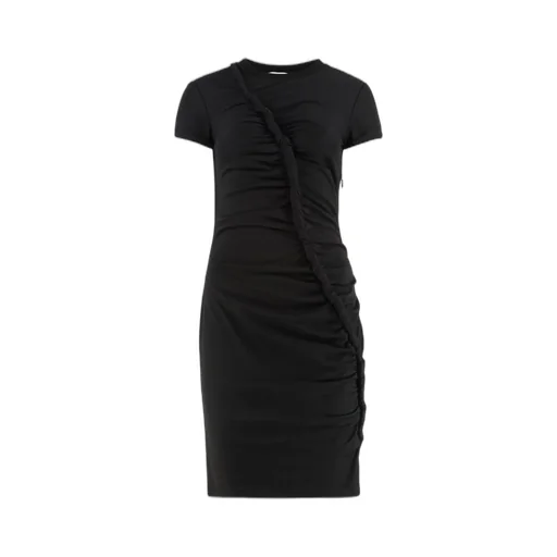 Gathered Detailed Mini Dress