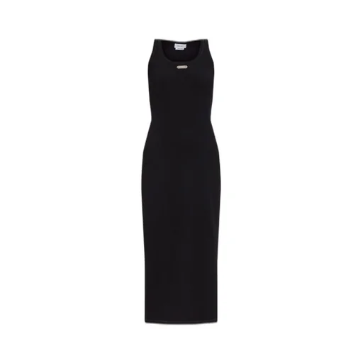 Ribbed Bodycon Sleeveless Midi Dress