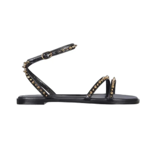 Studded Flat Sandals