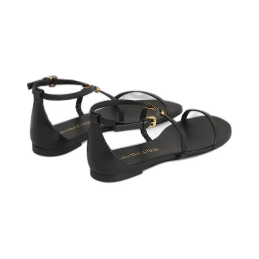 Strap Detailed Open-Toe Sandals