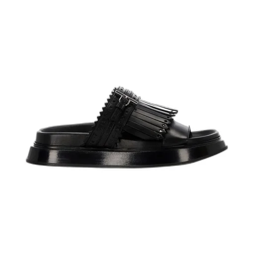 T-Bar Fringed Slides