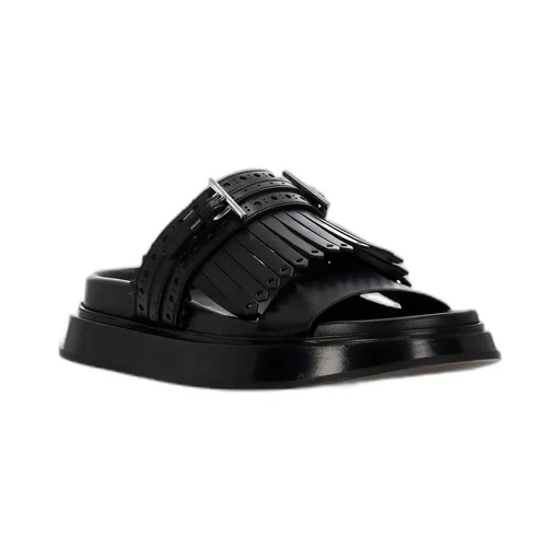 T-Bar Fringed Slides