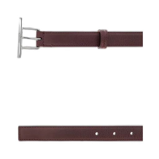 T-Bar Logo Engraved Belt