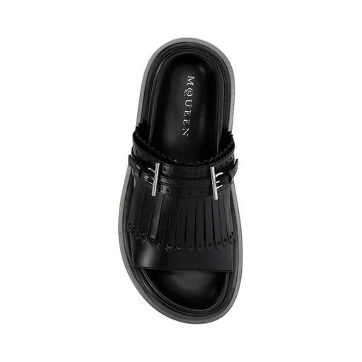 T-Bar Fringed Slides