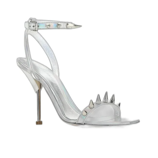 Studded Heeled Sandals