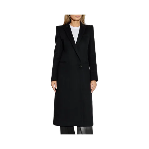 Stacked Shoulder Tailored Coat