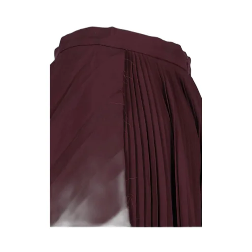 Asymmetric Pleated Skirt