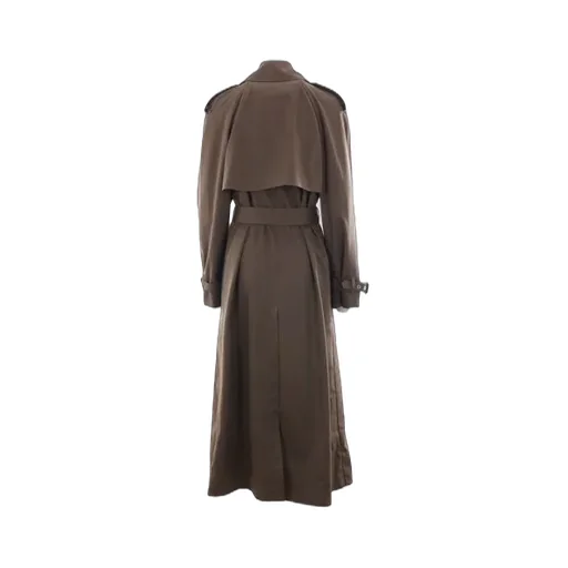 Belted Long Trench Coat