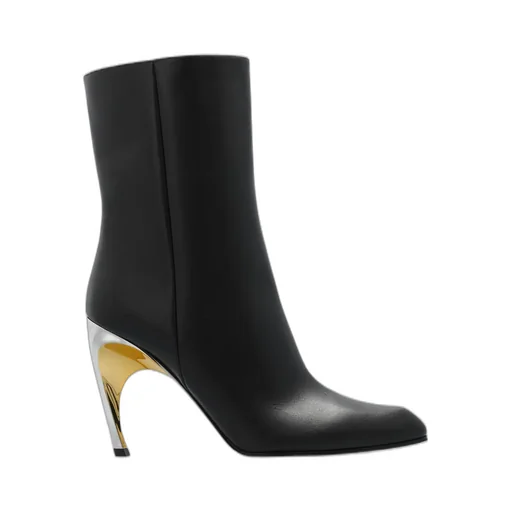 Pointed Toe Heeled Boots