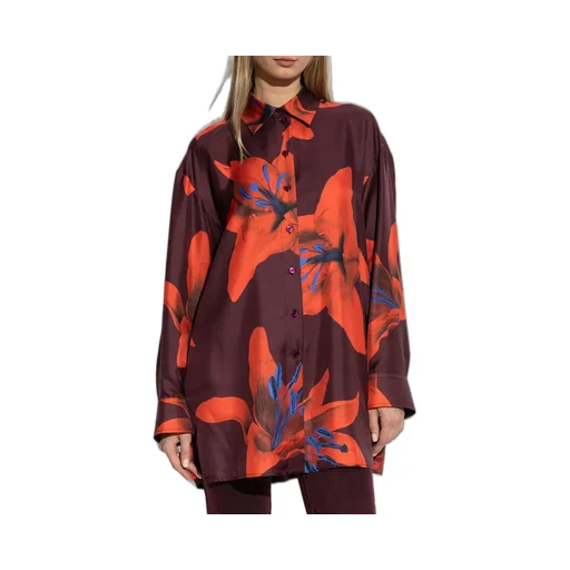 Floral Printed Buttoned Shirt