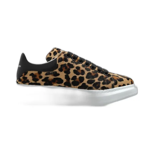 Oversized Leopard Printed Sneakers