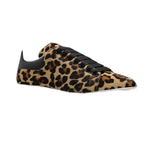 Oversized Leopard Printed Sneakers
