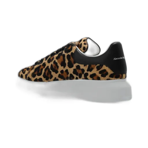 Oversized Leopard Printed Sneakers
