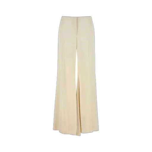 Satin Wide-Leg Trousers