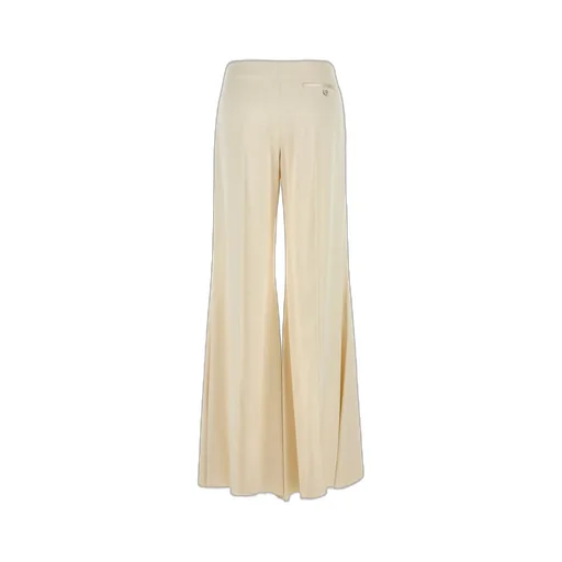 Satin Wide-Leg Trousers