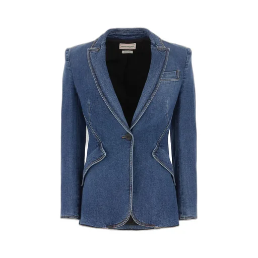 Single Breasted Denim Jacket