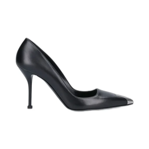 Punk Pointed-Toe Pumps
