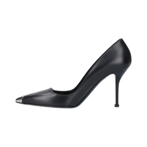 Punk Pointed-Toe Pumps