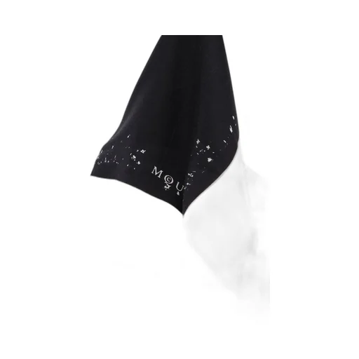 Logo Printed Frayed-Edge Scarf