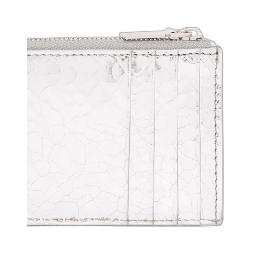 Logo Lettering Zipped Wallet