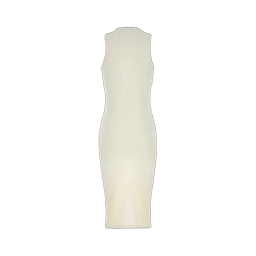 Ribbed Sleeveless Midi Dress
