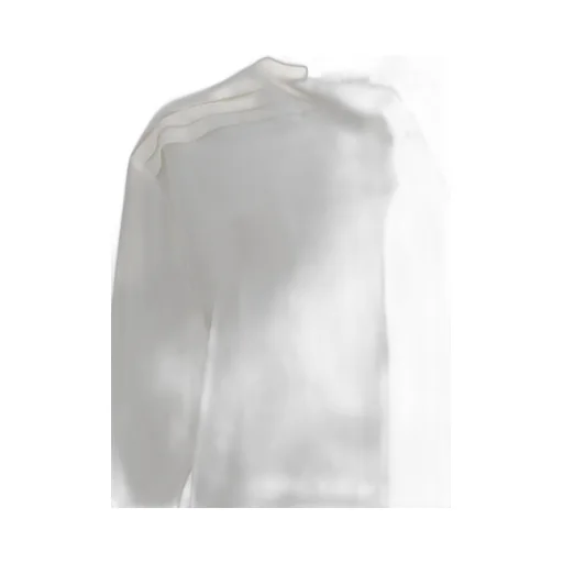 Scarf Detailed Georgette Shirt