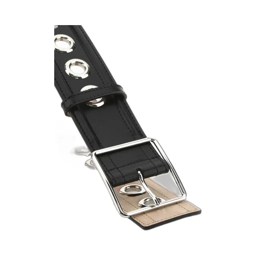 Eyelet Detailed Buckle Belt