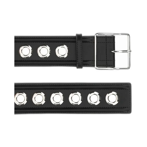 Eyelet Detailed Buckle Belt