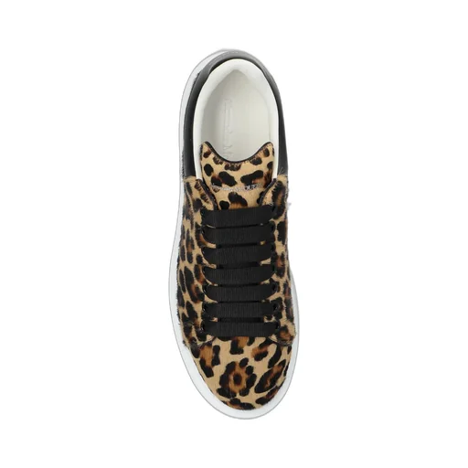 Oversized Leopard Printed Sneakers