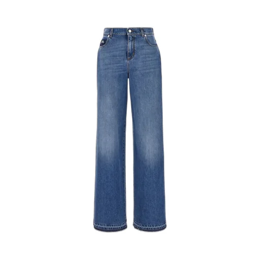 High-Waist Wide-Leg Jeans