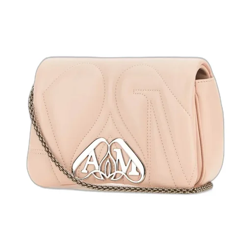 Logo Plaque Chain-Link Shoulder Bag
