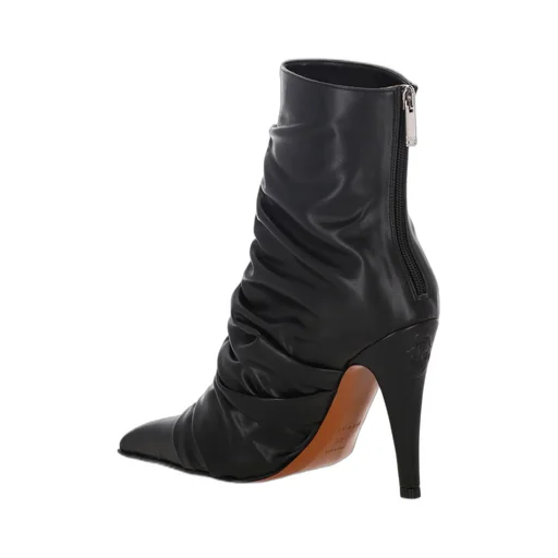 Birdee Ruched Pointed-Toe Boots